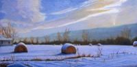 Afternoon's Close--oil on canvas 20x40