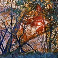 Lingering Summer's Day--oil on canvas 30x30