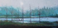 Marais Bouchette--oil on canvas 20x40
