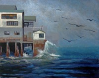 Monterey--oil on board 16x20
