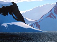 Nearing the Channel--acrylic on canvas 36x48