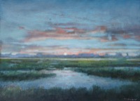 Paysage Imaginaire--oil on canvas 12x16
