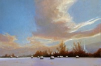 Praying Season--oil on canvas 20x30